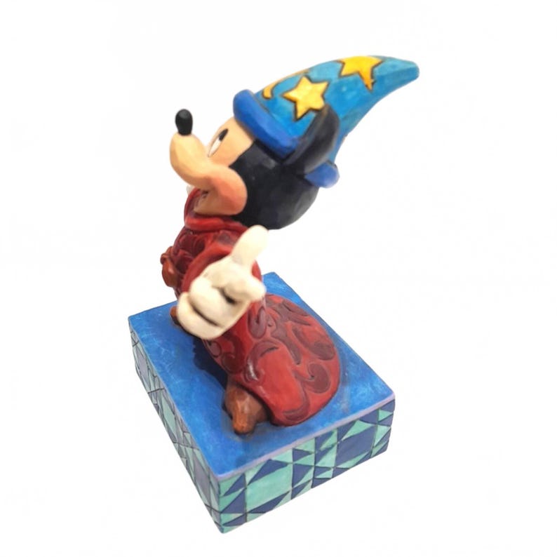 Jim Shore Disney Traditions Sorcerer’s Apprentice Mickey Mouse Figurine image 4