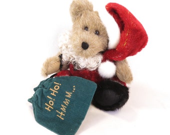 Boyds Bears & Friends Kringle Christmas Santa JB Bean Series 10"