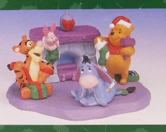 Hallmark Merry Miniatures Eeyore Ornament - 1999 Collectible Christmas Winnie The Pooh Character - View #5