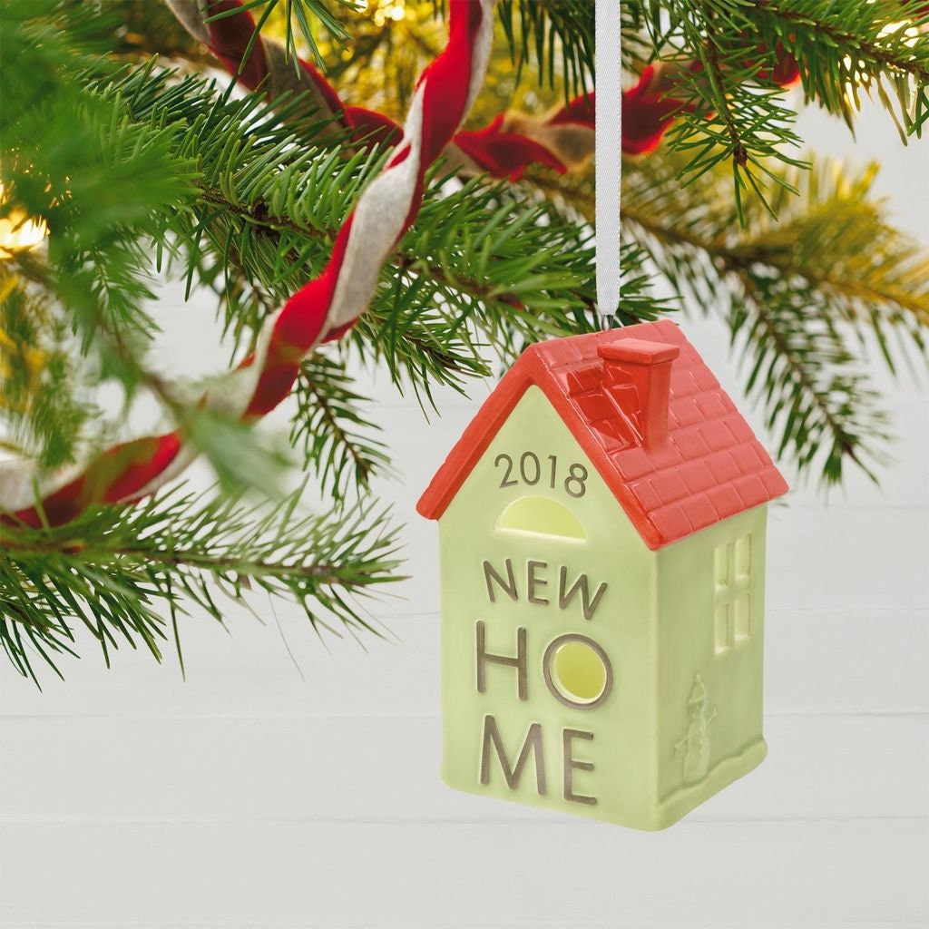 New Home Dated Ceramic Ornament Hallmark Keepsake Etsy Canada