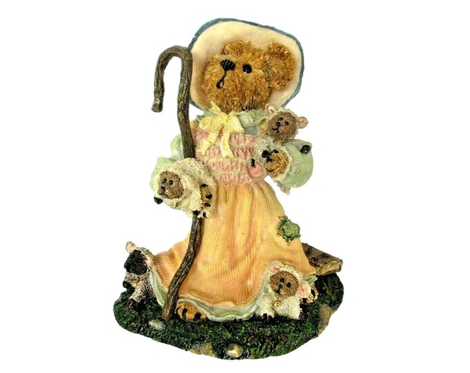 Boyds Bears Lil' Bear Peep Classic Beary Tales Figurine 4" 2453