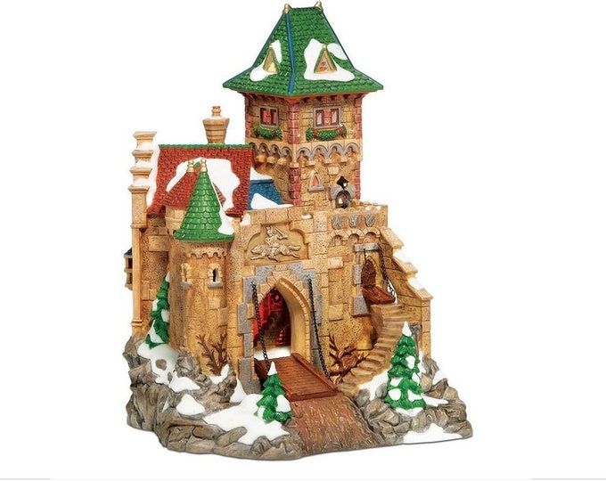 Department 56 Alpine Village Series Castle Wolfstein 799903 Christmas Village