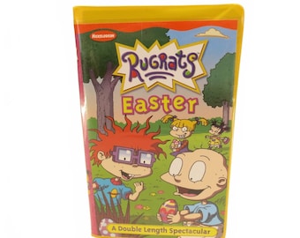 Nickelodeon Rugrats Easter VHS Tape 2002 Animated Childrens Video
