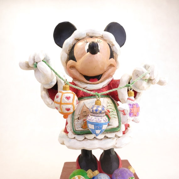 Buy Jim Shore Disney Traditions Minnies Christmas Cheer Figurine 4005625  Online in India 