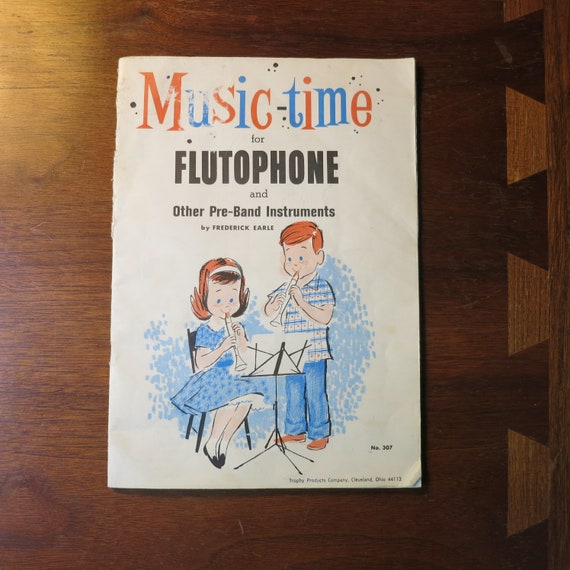 Music Time For Flutophone And Other Pre Band Instruments Etsy
