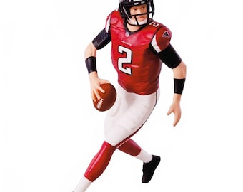 Hallmark Keepsake Football Legends Atlanta Falcons Matt Ryan Ornament QXI3373