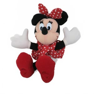 Vintage Applause Minnie Mouse Plush 9" image 1