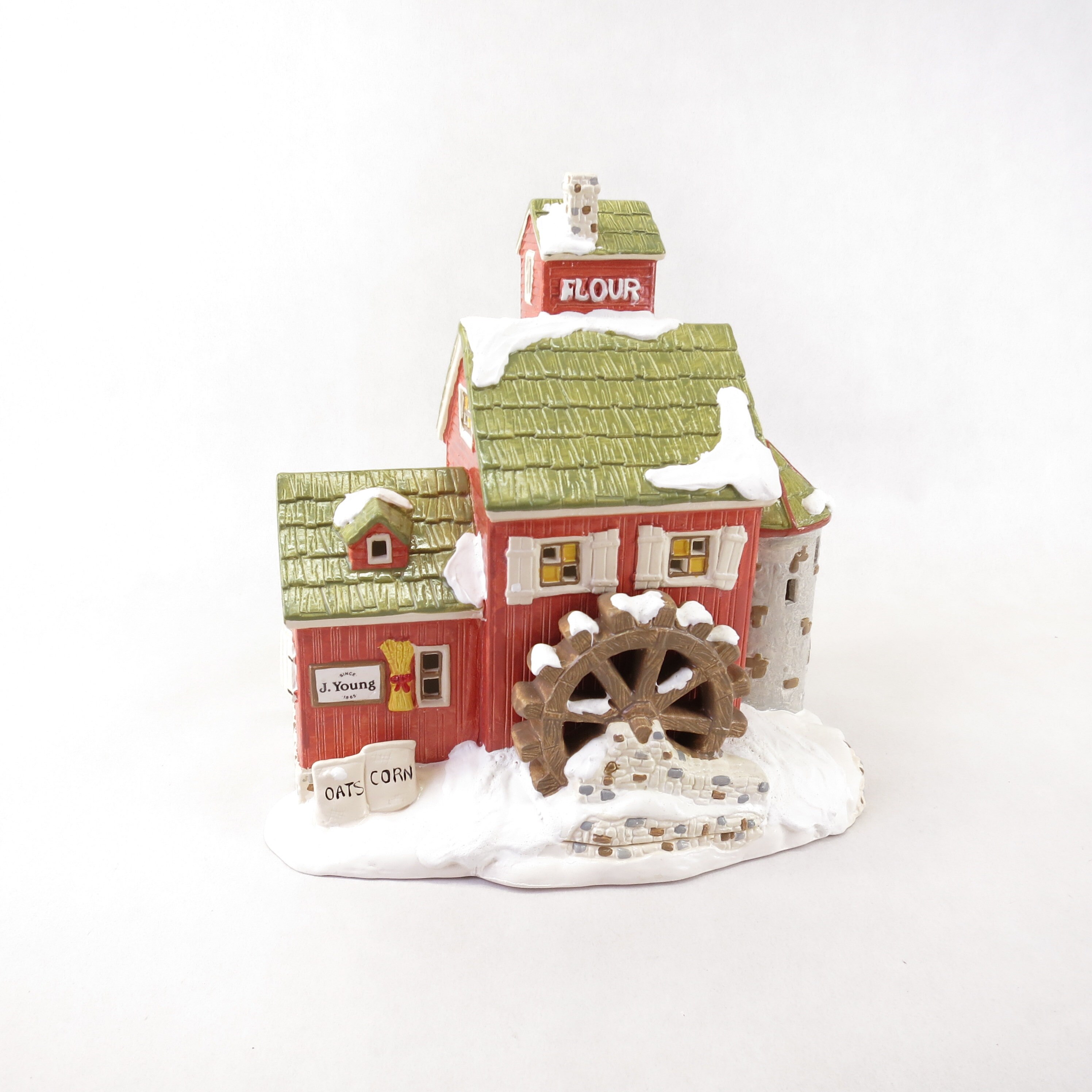 Department 56 Retired J. Young�s Granary 51497 Snow Village Christmas