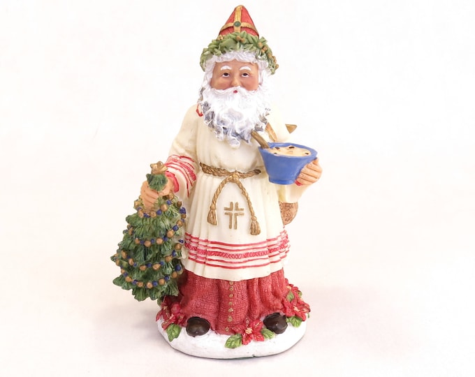 Vintage Santa Claus International Resources Bishop Nicholas of Myra The Ukraine SC42 4.75" Christmas Decor