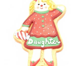 Hallmark Keepsake Ornament Ginger Daughter QXG6187 No Box