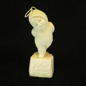 Snowbabies The Littlest Angel Department 56 Item #60911 No Box