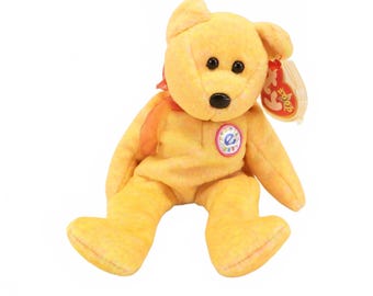 Vintage TY 2000 Beanie Babies Sunny The Mystery Mail Bear