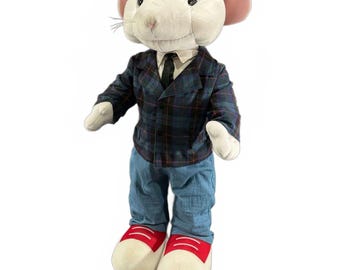 Vintage 90's Stuart Little Plush Rare 3 Foot Tall