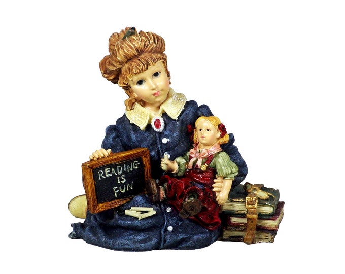 Yesterdays Child The Dollstone Collection #3511 Michelle w Daisy Reading is Fun