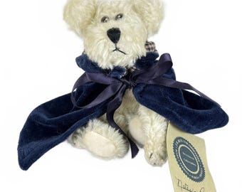 Vintage Plush Boyds Bear Natasha Berriman - 6" Bear in Cloak