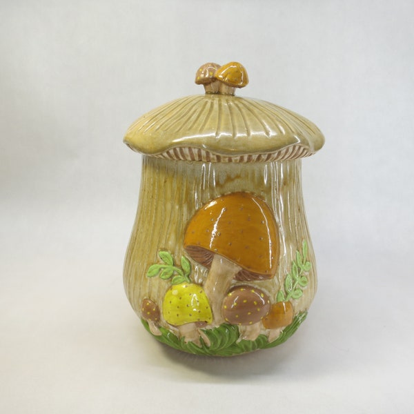 Mushroom Cookie Jar Etsy
