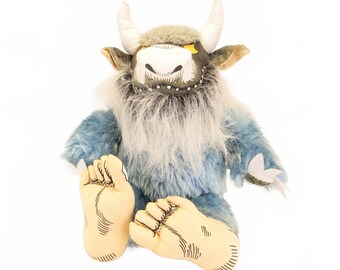 Vintage Where The Wild Things Are Crocodile Creek Plush Bernard 13.5" w/Tags