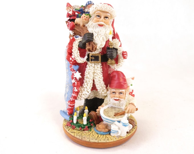 Vintage Santa Claus International Resources Jaul Nisse Denmark Santa Claus SC71 4.5" Christmas Decor