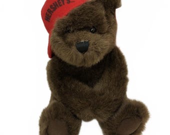 Hershey's Kisses Hugs Brown Teddy Bear 7” Plush Stuffed Animal Toy