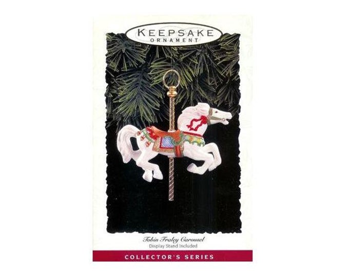 Hallmark Keepsake Ornament Tobin Fraley Carousel Horse 2nd in Collector's Series 1993