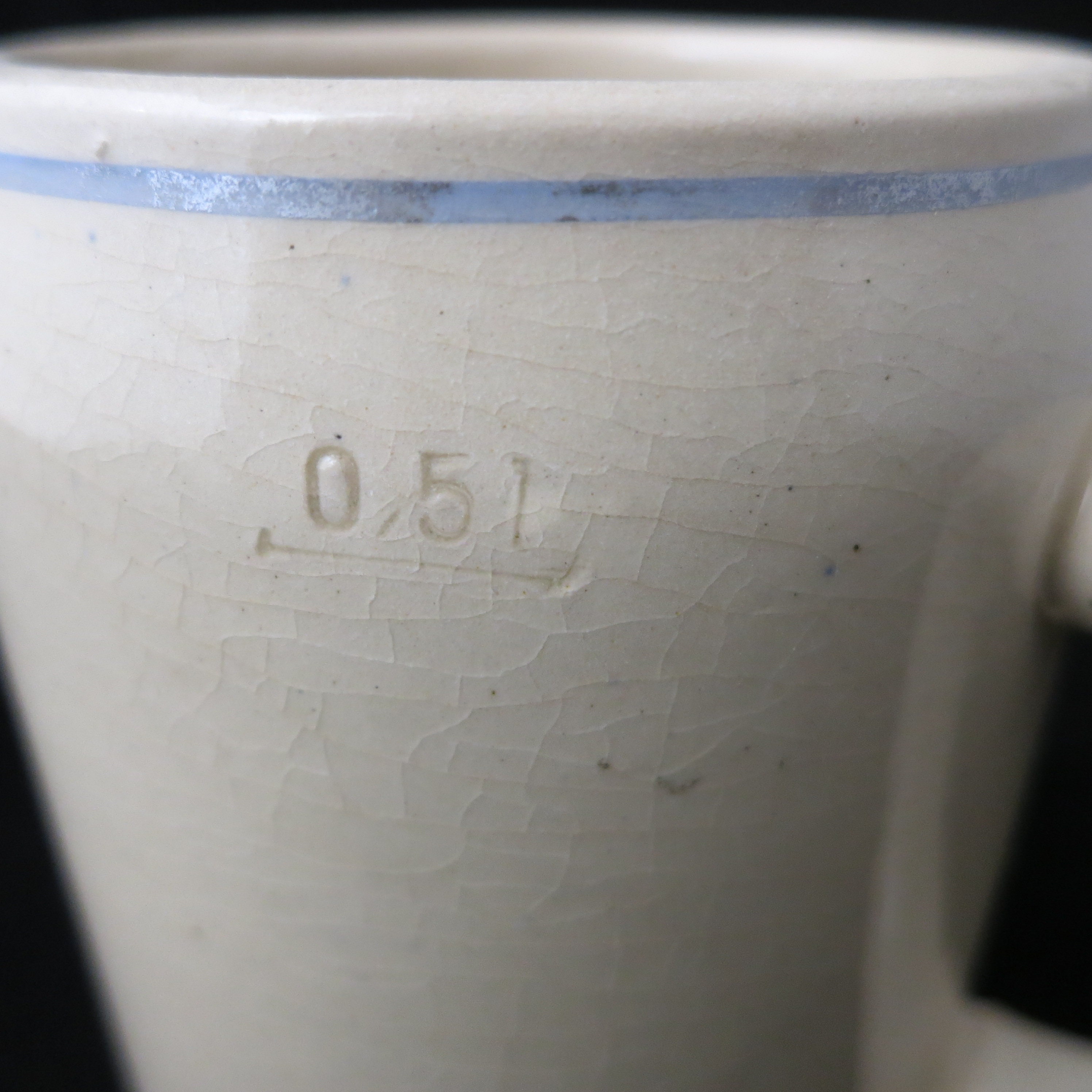 paulaner ceramic mug