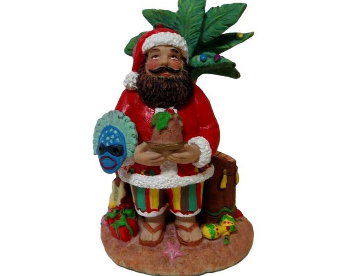Vintage Santa Claus International Resources Jamaica Santa Claus SC101 4.5" Christmas Decor