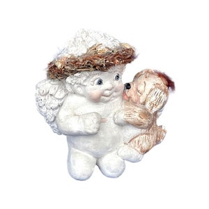 Dreamsicles Cherubs Angel 1994 Figurine Love My Puppy DC131
