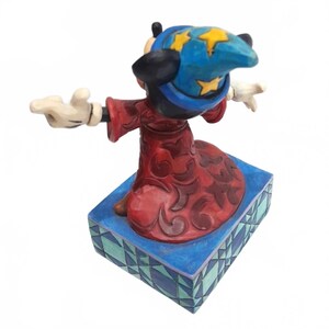 Jim Shore Disney Traditions Sorcerer’s Apprentice Mickey Mouse Figurine image 3