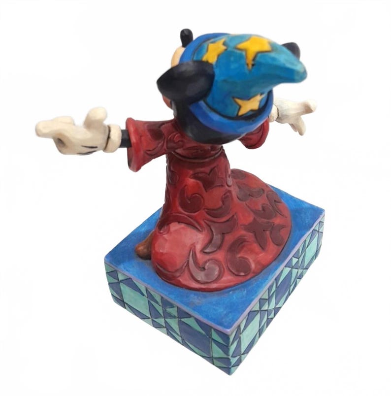 Jim Shore Disney Traditions Sorcerer’s Apprentice Mickey Mouse Figurine image 3