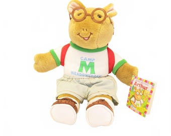 Arthur Marc Brown Eden Toy Camp Meadowcroak Plush Stuffed 1998 PBS Kids NWT