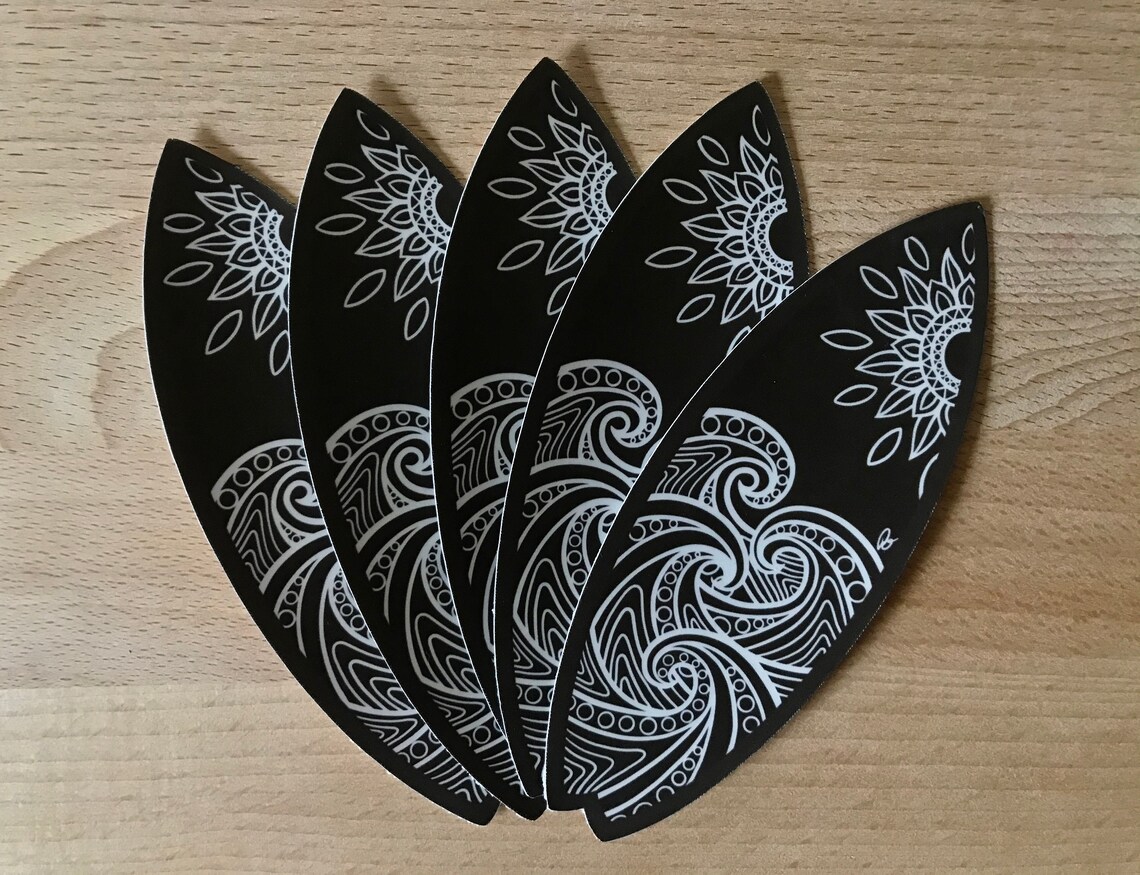 Surfboard Sticker Etsy