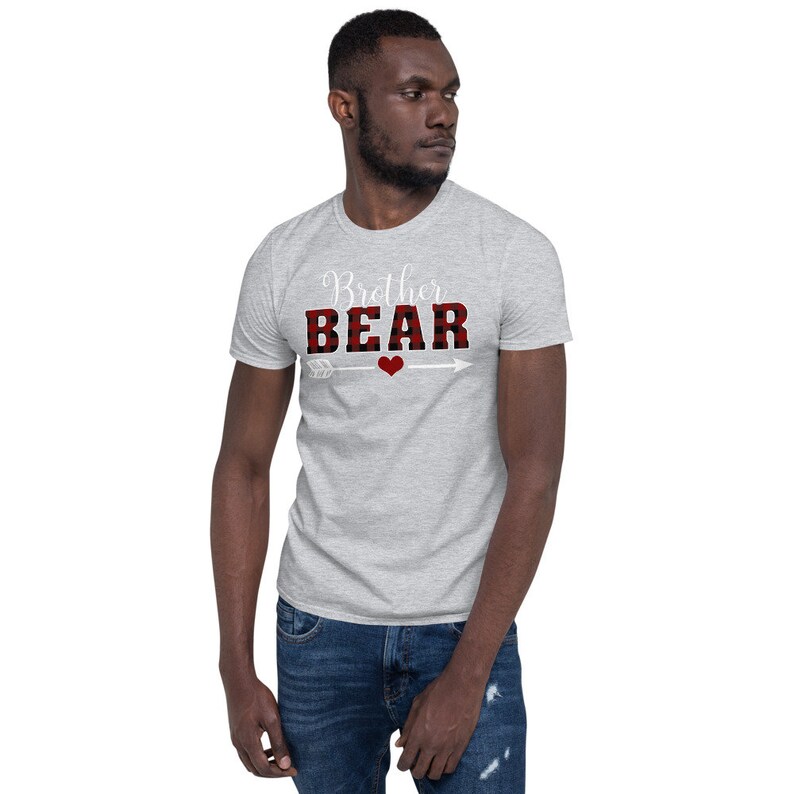 Brother Bear Shirt Brother Bear Buffalo Plaid Shirt. Matching Etsy