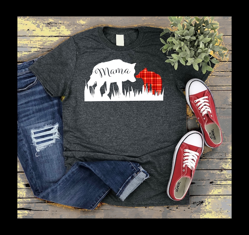 Download Mama Wolf Shirt Mama Wolf With Pup Shirt First Time Mom | Etsy