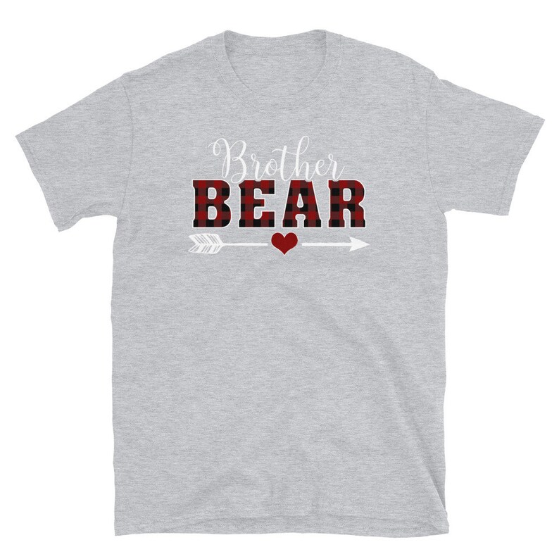 Brother Bear Shirt Brother Bear Buffalo Plaid Shirt. Matching Etsy