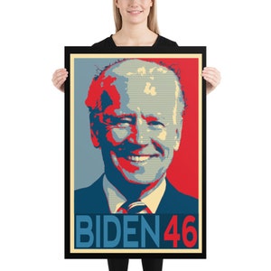 Joe Biden Poster, Biden 46 Poster, 4th of July US President Patriotic, Presidents Day, Veterans Day Gift
