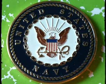 Armor of God Navy Challenge Art Coin