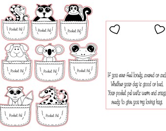 Fichier numérique SVG Pocket Pals Set 2