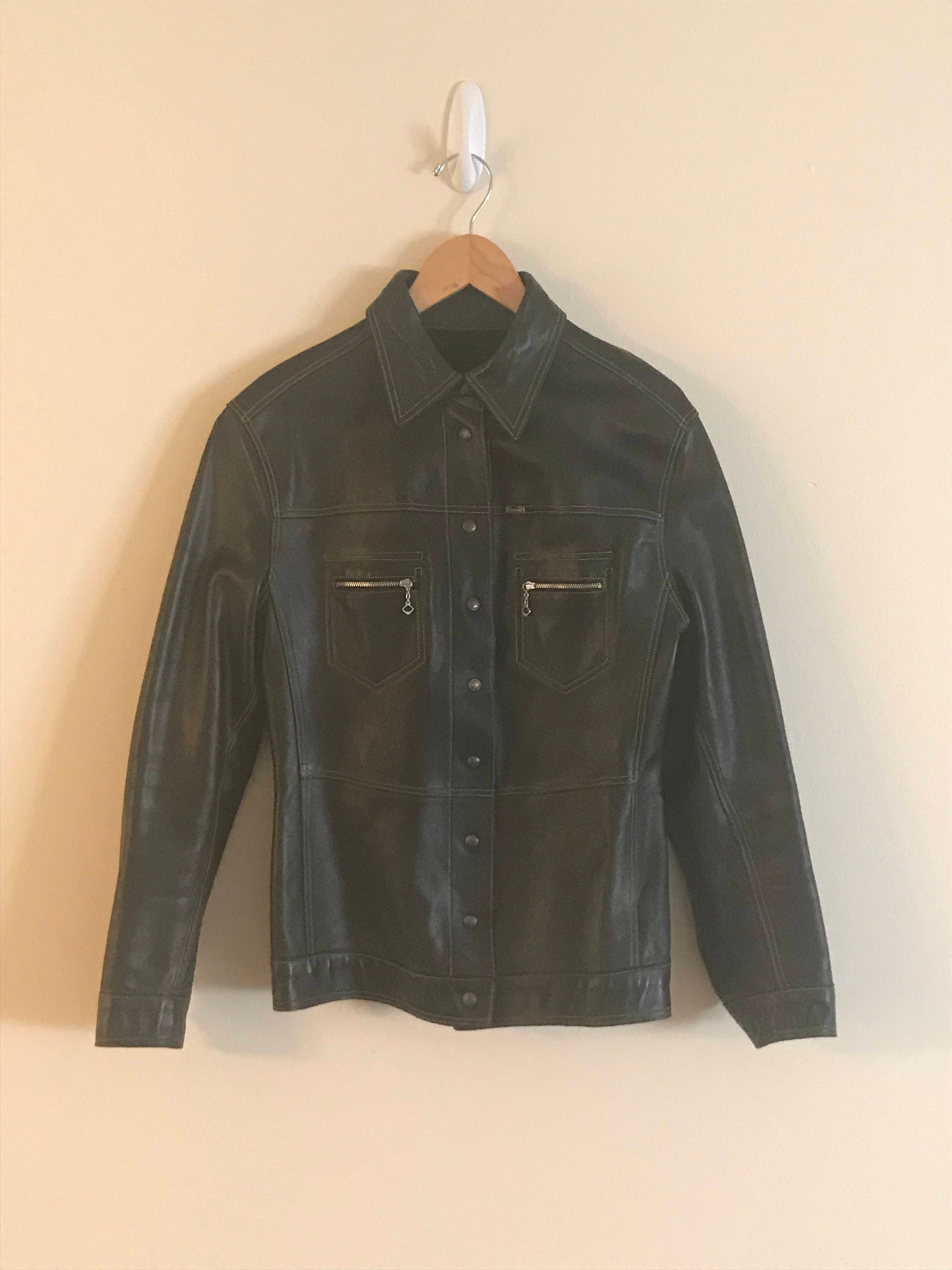 diesel suede jacket