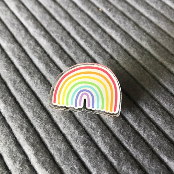 Tiny Rainbow Pin