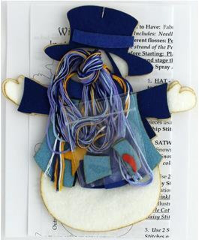 Artsi2 Precision Cut Wool Felt Craft Kit Winslow Etsy