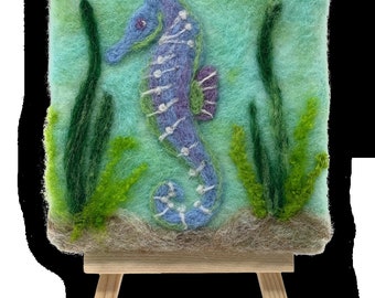 The Crafty Kit Company - Under the Sea Seahorse Needle Felting Kit