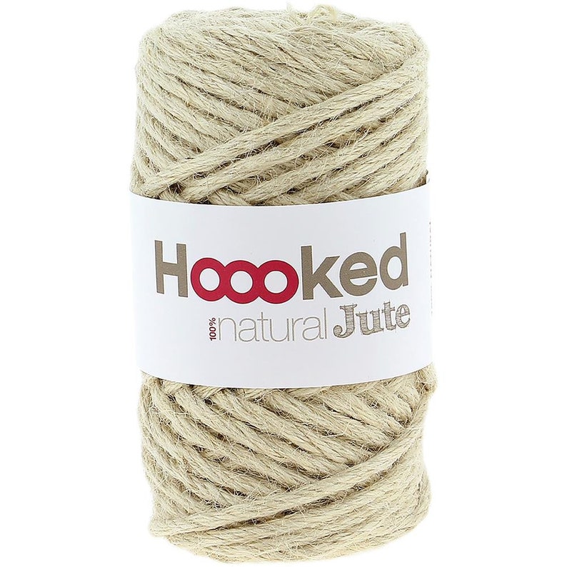 Hoooked Natural Jute Yarn Super Chunky Twine for Macrame Etsy