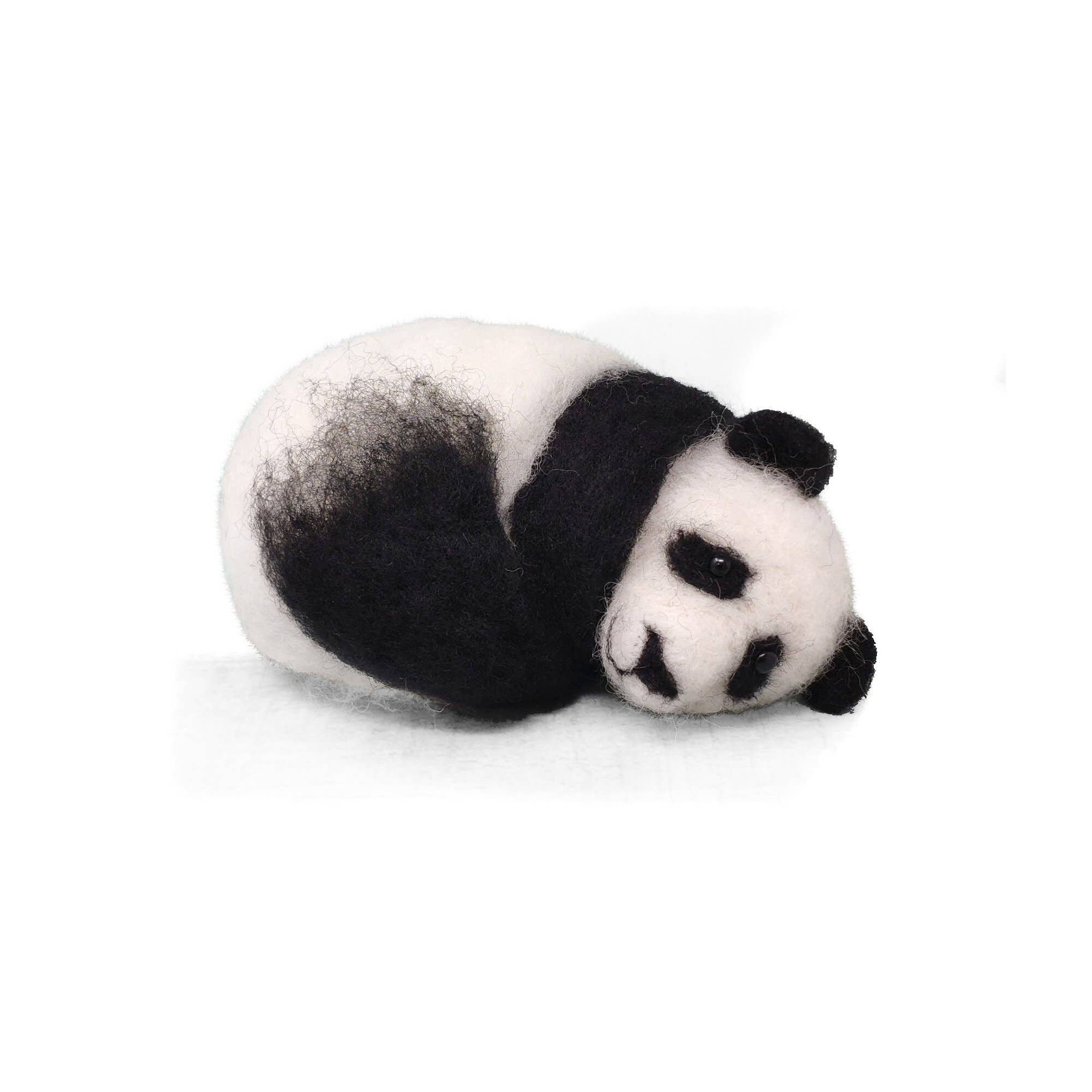 The Crafty Kit Company Sleepy Panda Needle Felting Kit -  Sweden