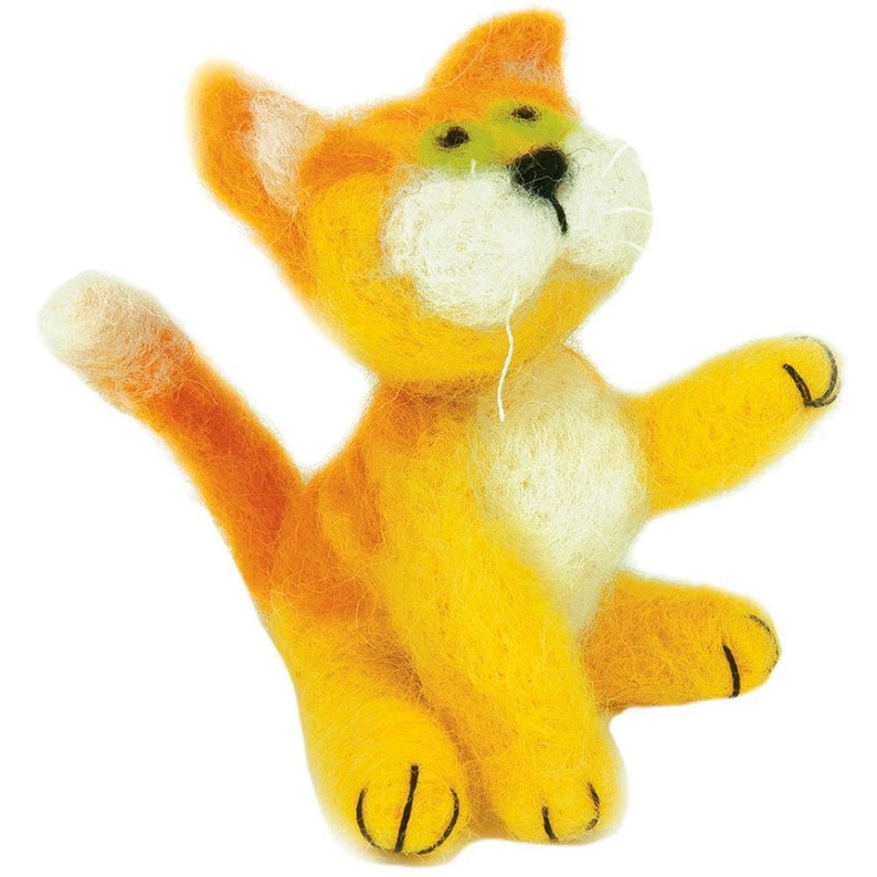 Dimensions Feltworks Needle Felting Kit Cat Etsy
