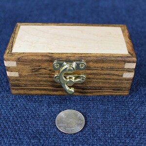 Tiny traditional keepsake boxes