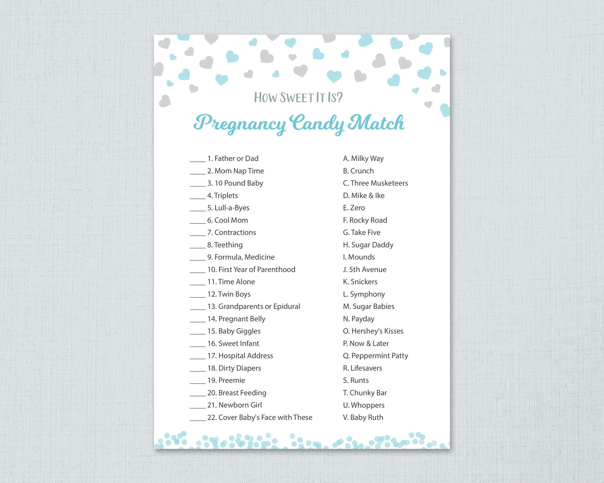 pregnancy-game-how-sweet-it-is-with-answer-key-etsy