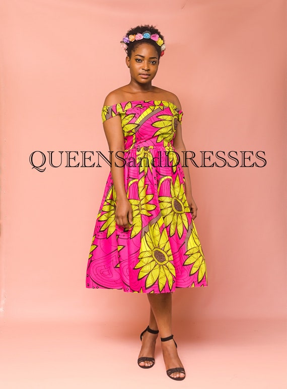 ankara birthday dress