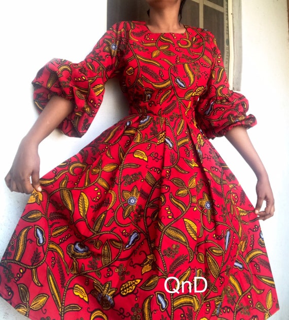 Etsy ankara dresses cheap