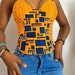 Summer Goals  corset top, womens clothing, fall top, gifts for her, presents for her, ankara top, african ankara top 