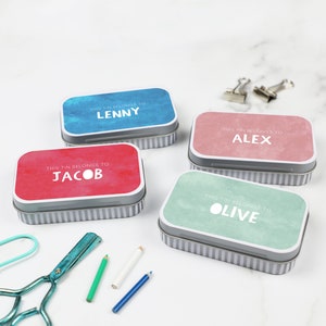 Personalised Messages Keepsake Tin | Eco-Friendly Gift Box for Special Occasions